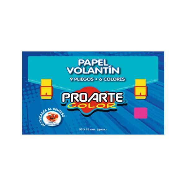 estuche papel volantine proarte