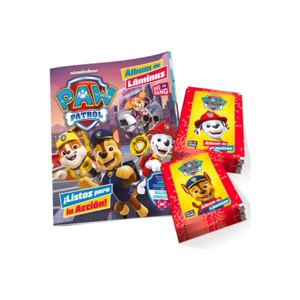 album paw patrol listo para la accion 50 sobres e1716502114688