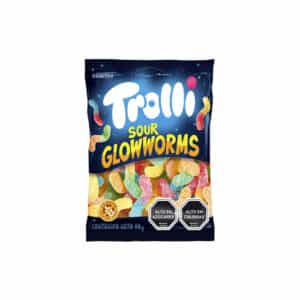 trolli gomitas gusanos acidos 80gr