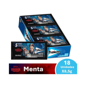Chicles Trident Menta Dis x18un