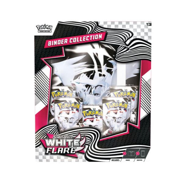White Flare Binder Collection