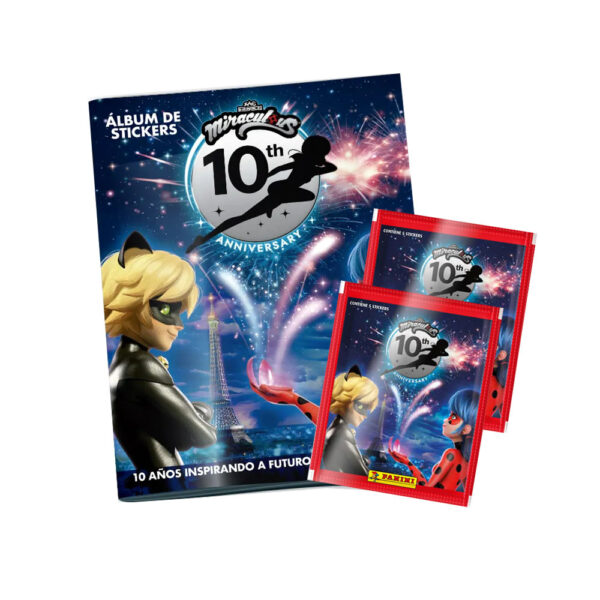 Álbum Ladybug Miraculous +40 Sobres