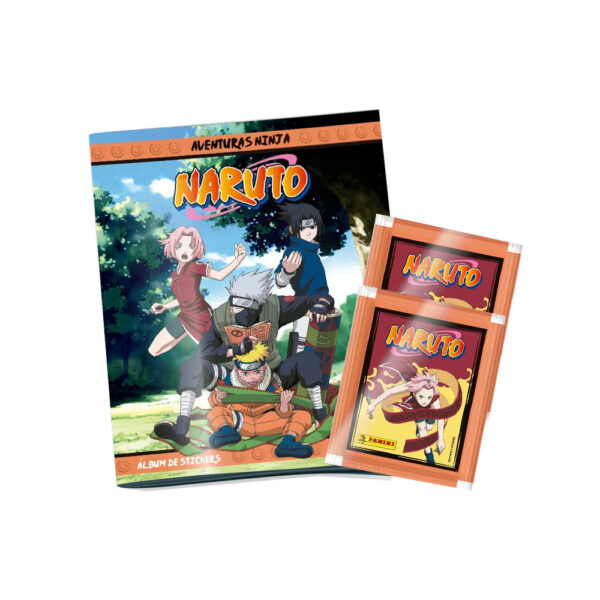 Álbum Naruto 2025 +40 Sobres