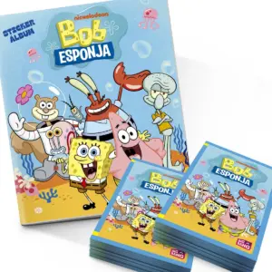 Pack Álbum Bob Esponja +50 sobres
