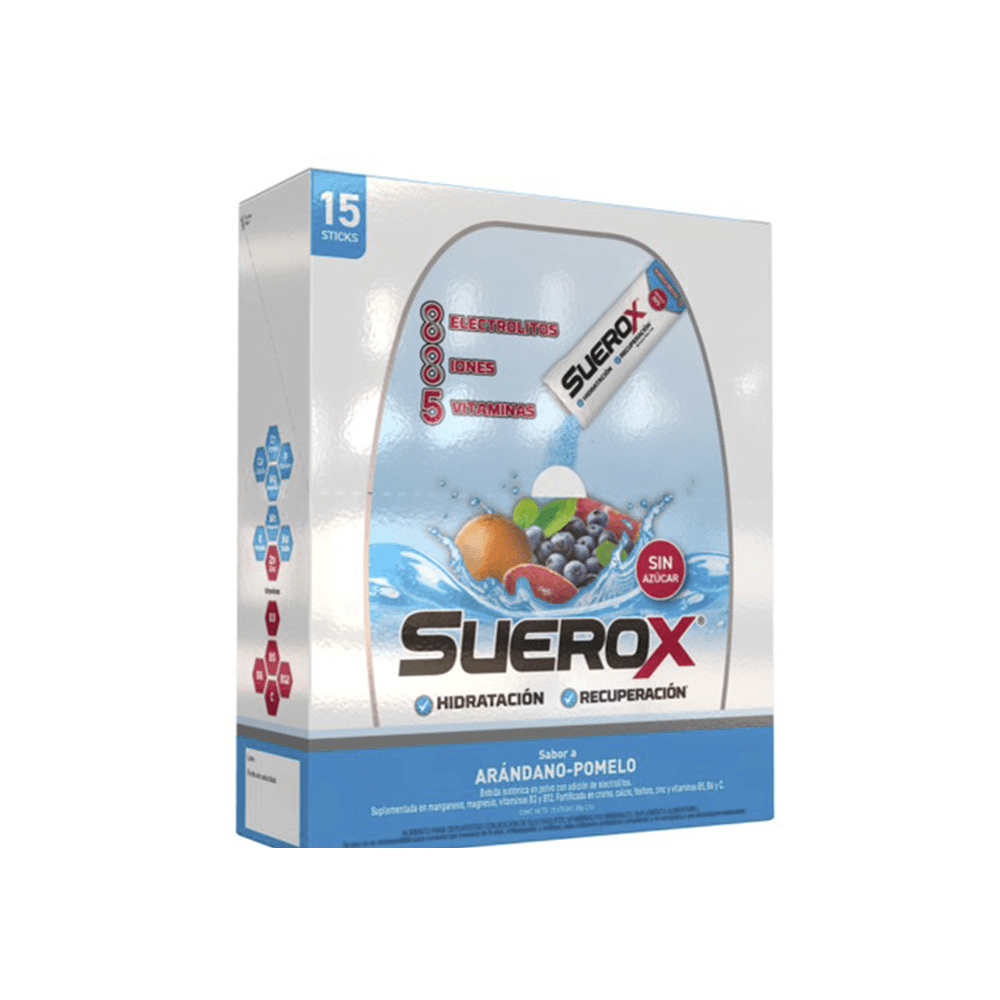 C24 Suerox en Polvo Arandano Pomelo 15x20g - Imagen 1